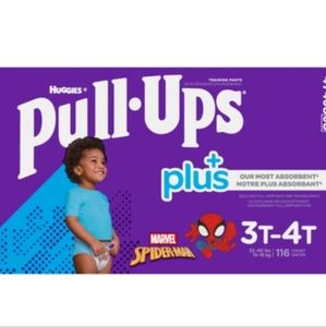 58 size 3T-4T Huggies Pull-Ups Plus+